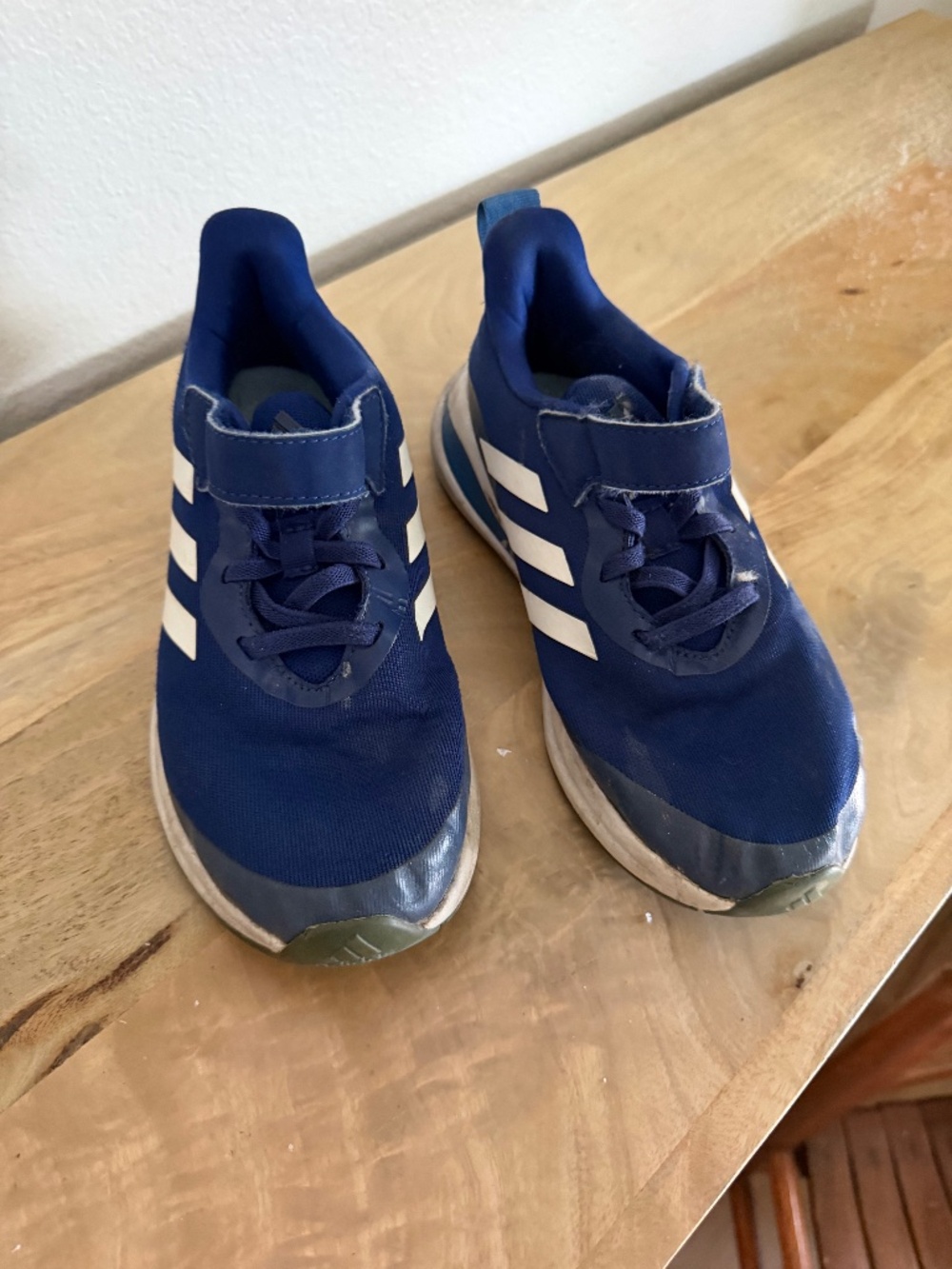 Adidas blue boys size 2